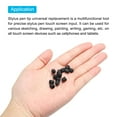 thumbnail image 4 of Unique Bargains 15pcs Stylus Pen Tips Conductive Silicone Rubber Capacitive Touch Screen Pens Tip 6mm, 4 of 7