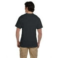 thumbnail image 2 of Fruit of the Loom Adult Unisex Short Sleeve Black Heather Cotton T-Shirts, Multi Pack, L - 3 Pack, 2 of 3