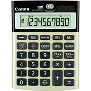 Canon 10-Digit Calculator Dual Power 4-1/8"x5-1/2"x1-1/3" Black LS100TSG