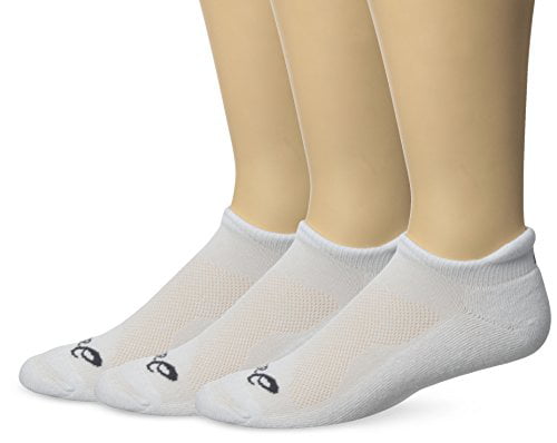 men's asics 3-pack cushioned low-cut socks