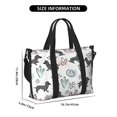 thumbnail image 2 of Travel Duffle Bag Dachshund Dog Puppy No.1028 Travel Tote Bags Carry on Luggage Waterproof Weekender Bags with Top Handle Adjustable Shoulde Strap for Travel Gym, 2 of 5