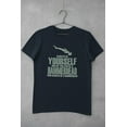 thumbnail image 5 of Old Glory Mens Always Be Yourself Hammerhead Shark Short Sleeve Graphic T Shirt, 5 of 6