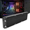 Pc Water Radiator Ciwanning SRL360F10 Water Cooling Computer Radiator 18 Pipe Aluminum ...