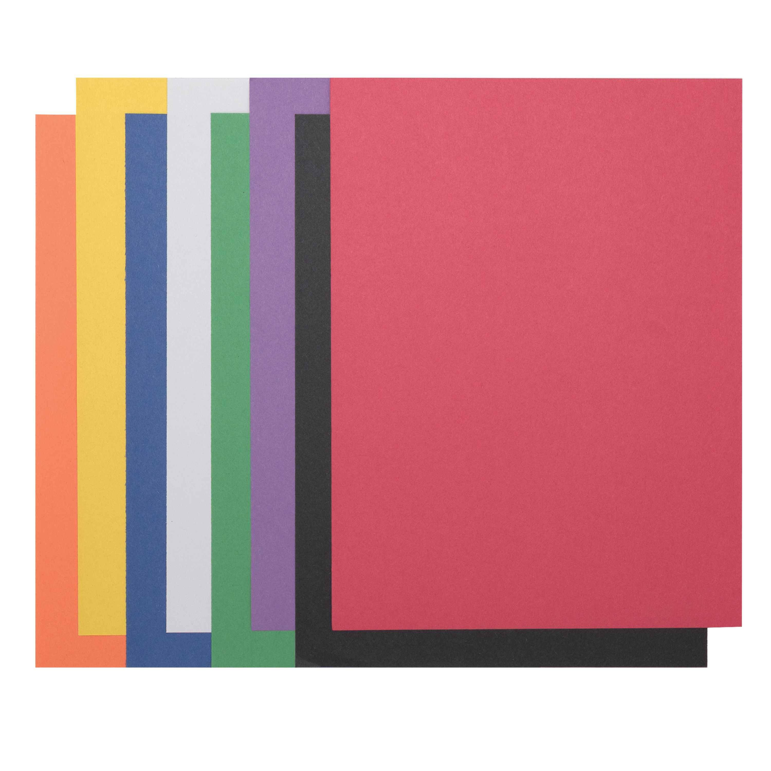 Pen + Gear 9x12 in Construction Paper, Heavyweight, 8 Assorted Colors, 96 Sheets, P6642-4115
