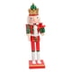 thumbnail image 2 of Muñeco de de Cascanueces de Navidad de 15 Pulgadas, Juguete de Marioneta de Figura, de Cascanueces de Madera para Decoración Del Hogar Estilo B Gloria soldado cascanueces, 2 of 9
