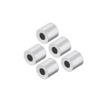 thumbnail image 1 of Unique Bargains M3 Aluminum Sleeve Crimp 3mm(1/8 In) Steel Wire Rope Button Stop 100 Pcs, 1 of 4