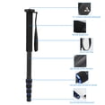 thumbnail image 4 of Monopod Portable Monopod Sturdy Durable for Photographers' Important Partner Excellent Comfort the User, 4 of 8