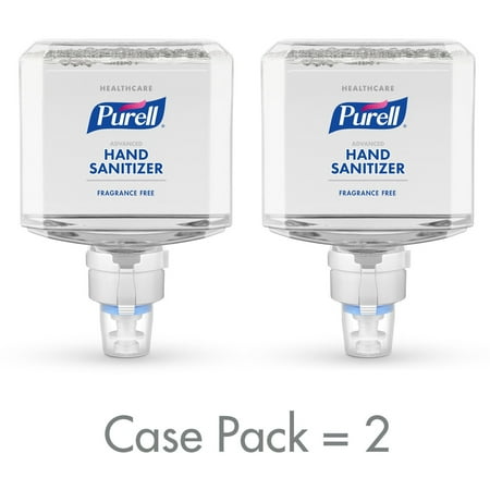 PURELL 7751-02 Healthcare Advanced ES8 1200 ml Hand Sanitizer Gentle and Free Foam Clear