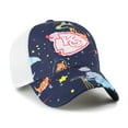 thumbnail image 2 of Youth-'47  Navy Kansas City Chiefs Space Dino Adjustable Trucker Hat, 2 of 3