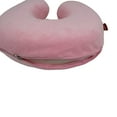 thumbnail image 4 of Bookishbunny Child Size or Small Adult Soft Memory Foam U Shape Travel Pillow Pink, 4 of 7