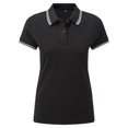 thumbnail image 1 of Asquith & Fox - Polo para Mujer (Negro, Blanco), 1 of 1
