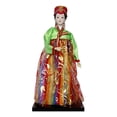 thumbnail image 2 of jifeng Poupée Hanbok Mignonne Statue Kabuki Jouet Unique Miniature Déco Korean Geisha Poupée, 2 of 8