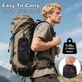 thumbnail image 4 of Hanging Hammock Portable Travel Camping For Outdooor Beach Camping Hiking Gradient Butterflies, 4 of 8