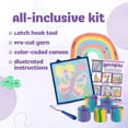thumbnail image 6 of LatchKits - Butterfly Mini-Rug Kit, 6 of 6
