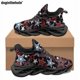 thumbnail image 1 of Zapatos casuales de moda, diseño de patrón de estrellas, zapatos planos, zapatillas de viaje clásicas diarias, zapatillas deportivas para correr al aire libre, 1 of 6