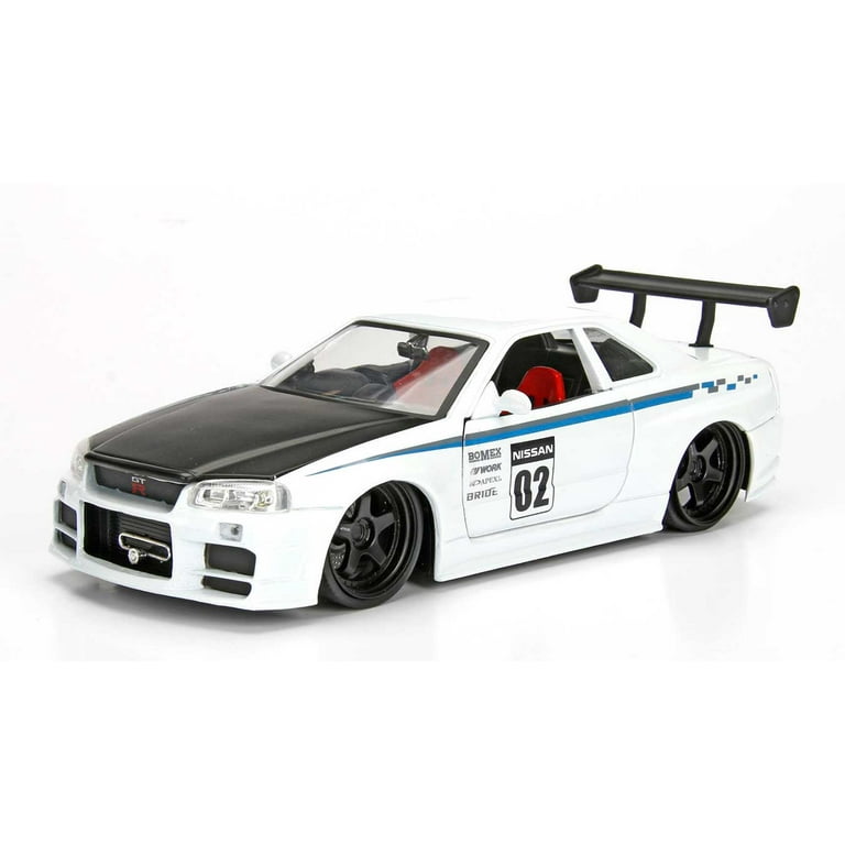ミニカー 1:24 JDM TUNER 2002 Nissan Skyline GT-R Amazon.com: Jada Toys JDM Tuners 1:24 Die-Cast 2002 Nissan