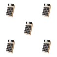 thumbnail image 1 of Calculadora simple Injueey estudiante dispositivo de cálculo material ABS PP multicolor tamaño compacto, 1 of 6