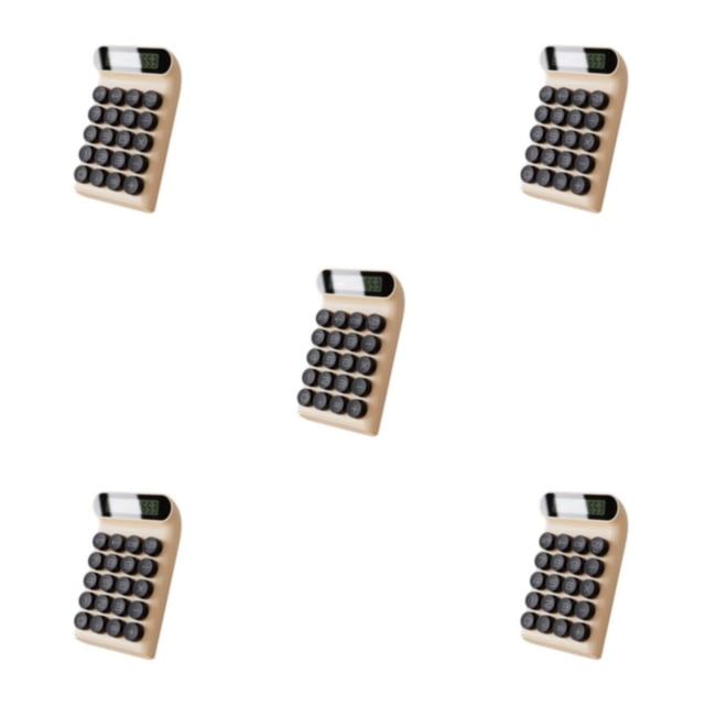 Calculadora simple Injueey estudiante dispositivo de cálculo material ABS PP multicolor tamaño compacto