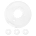 thumbnail image 1 of KAKOWELY Protège-Roue de Vélo 4 Pcs Protège-Rayons de Fauteuil Roulant Protecteur de Vélo de Montagne Transparent, 1 of 4