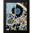 thumbnail image 2 of Vision Studio 12x14 Black Modern Framed Museum Art Print Titled - Mosaic Fragments I, 2 of 5