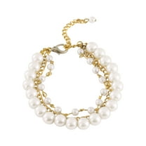 Pearl Dog Necklace Handcrafted with Rhinestones Adjustable for Puppies and Cats Fashion Jewelry