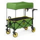 thumbnail image 1 of Bright Starts John Deere Pop 'N Ride Stroller Wagon, Foldable with Sun Shade 50+ SPF Protection, Seats 2 Kids at Once, Green & Yellow Unisex, 1 of 5