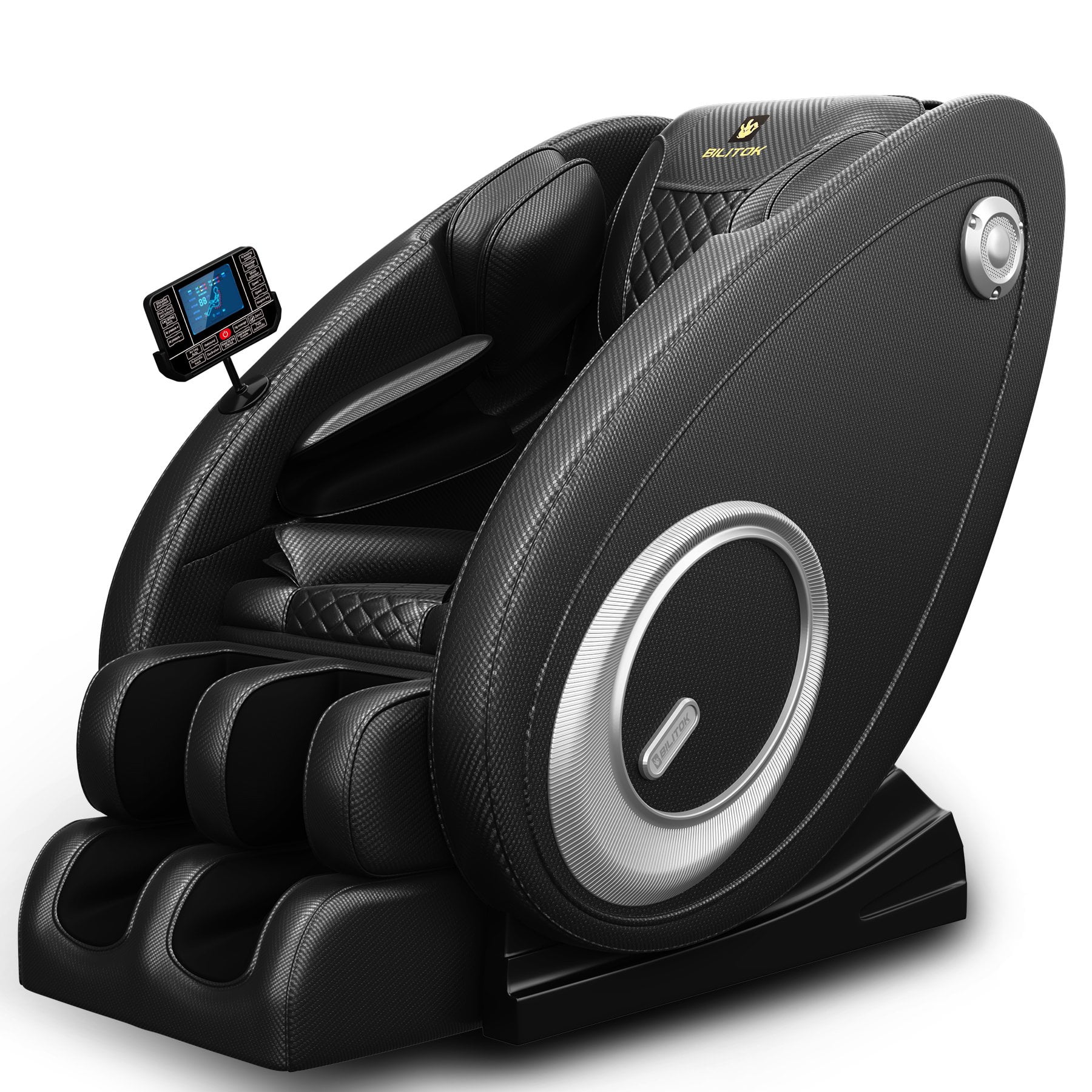BILITOK Massage Chair Zero Gravity Full Body with Heating and Bluetooth