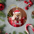 thumbnail image 5 of Personalized Dog Photo Christmas Ornament 2025, Custom Photo & Name Dog Ornament Gift for Dog Lover, Dog Ceramic Ornament Dog 1st Christmas Ornament Christmas, Dog Xmas Ornament JxkwEY, 5 of 6