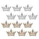 thumbnail image 1 of Crown Brooch 12Pcs Assorted Pin Design Alloy Material for Decor Brooches, 1 of 2