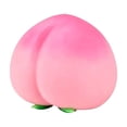 thumbnail image 6 of Jumbo Peach Squish Toys, 6" Pink Fruit Taba Squish Toys, Stress Balls, Gifts, 6 of 7