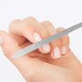 thumbnail image 5 of Stainless Steel Nail File for Natural Nails Manicure Pedicure Tools with Pointed Tip and Durable Grit, 5 of 5