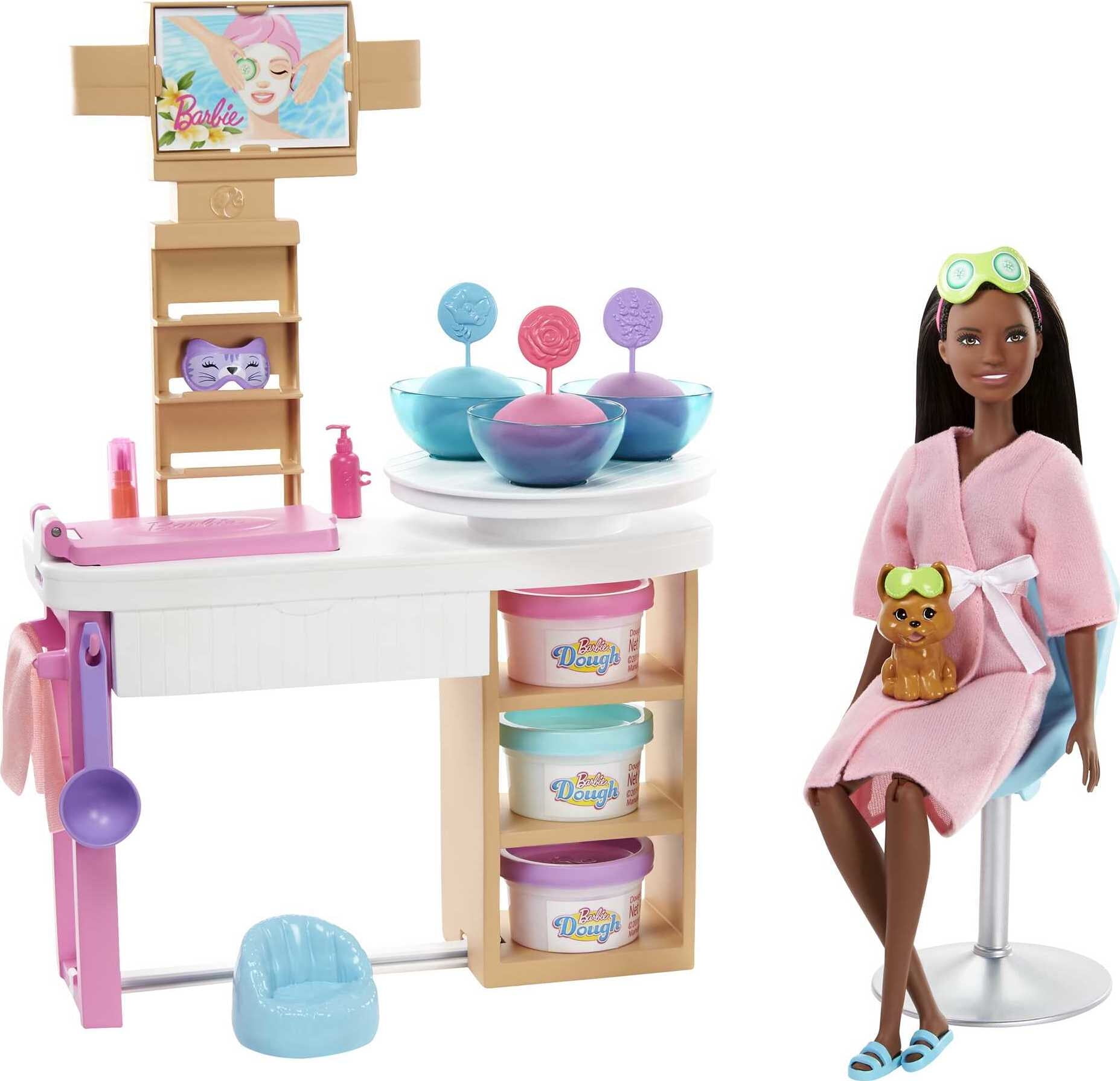 Multi Play Barbie Fresh n Fun Food Truck Playset with Grill Kitchen and 30 Accessories Walmart