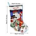 thumbnail image 2 of Clearance Under $5 christmas decor shop, Hwkond Christmas Gift Bags Christmas Stocking Christmas Decorations Ornaments Candy Bag christmas decorations indoor, 2 of 5