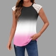 thumbnail image 2 of JDQJBZ Débardeur Sans Manches pour Femmes en Dentelle Couleur Col Rond Tricoté, 2 of 5