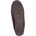 thumbnail image 7 of SNUGRUGS Womens Luxury Wool Suede Moccasin / Slipper with Rubber Sole (11 US, Dark Brown), 7 of 7