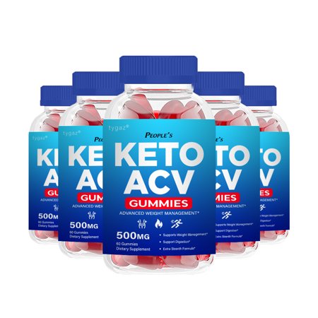(5 Pack) People’s Keto Gummies - People’s Keto Weight Management Gummies