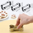 thumbnail image 3 of Silicone Molds and Stainless Steel Dog Bone Cookie Cutters for Chocolate,Candy, 3 of 6