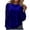 Blue, variant on Going Out Tops for Women Fashionable Velvet Sparkling Sequin Yoke Long Sleeve Beach Vacation Essentials,Black,XL