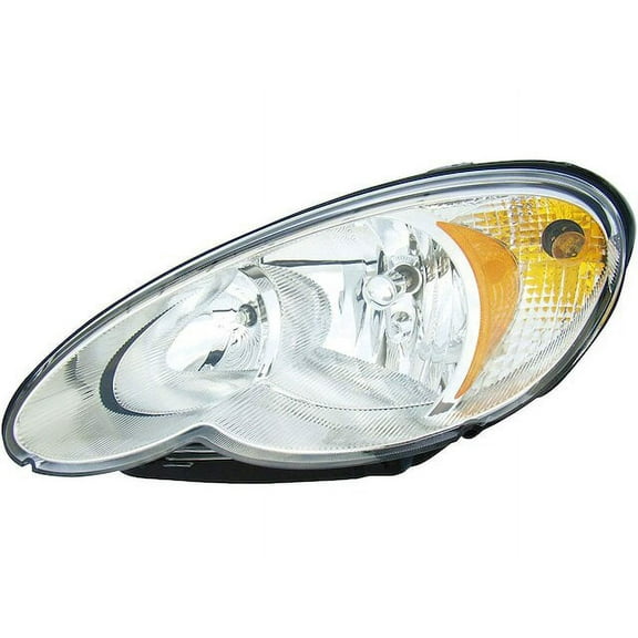 Left Headlight Assembly - Compatible with 2006 - 2010 Chrysler PT Cruiser 2007 2008 2009