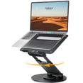 thumbnail image 1 of Soporte para portátil Nulaxy Telescopic 360 Rotating LS18 negro, 1 of 7