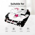 thumbnail image 3 of Cat Blanket Gifts for Women Cat Gifts for Cat Lovers Soft Flannel Kawaii Cat Throw Blanket for Kids Adults 80"x60", 3 of 6