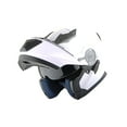 thumbnail image 6 of 1Storm New Motorcycle Bike Modular Full Face Helmet NOLED901 Dual Visor Sun Shield: Glossy White, 6 of 9
