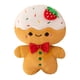 thumbnail image 1 of Adornos de peluche de pan de jengibre Muñeco de jengibre relleno Suave encantador Cojín creativo de Navidad Decoración para fiesta Dormitorio, 1 of 9
