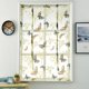 thumbnail image 2 of Cortinas de cocina con estampado de gasa, cortinas romanas para ventanas, sala de estar, dormitorio, paneles de cenefa, tratamiento de ventanas Eigraketly JJ23233-03, 2 of 6
