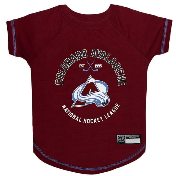 Pets First NHL Colorado Avalanche T-Shirt, Extra Small