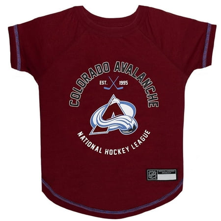 UPC: 0849790078598 | Pets First NHL Colorado Avalanche T-Shirt – Licensed  Wrinkle-free  stretchable Tee Shirt for Dogs & Cats