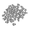 thumbnail image 3 of LABSERRON 50Pcs Small Fish Spacer Beads Metal Alloy Diy Accessories for Necklace Bracelet Earrings Silver 1.4x1.0x0.4in, 3 of 8