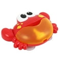thumbnail image 4 of Máquina de burbujas Ghojet para niños pequeños, máquina de burbujas automática con forma de cangrejo rojo para fiestas, con música para interiores y exteriores (12 canciones incorporadas), 4 of 8