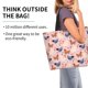 thumbnail image 2 of Balery Funny Chicken Bolsa Tote Estilo Estético con Cremalleras, Bolsa de Hombro, Bolsa de Compras Grande y Plegable, 2 of 8