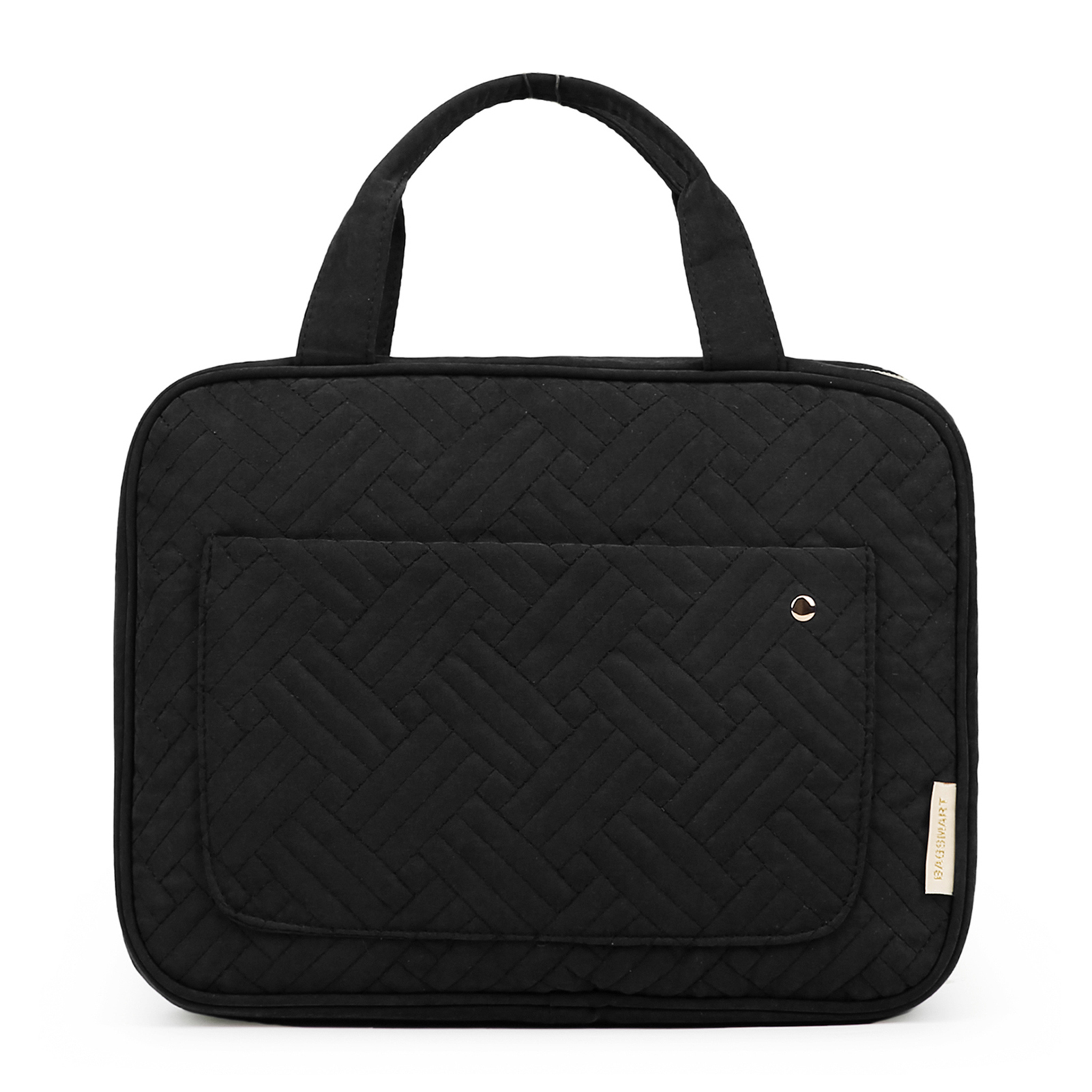 Bagsmart Full-Size Toiletry Bag with Hanging Hook, Black photo 6